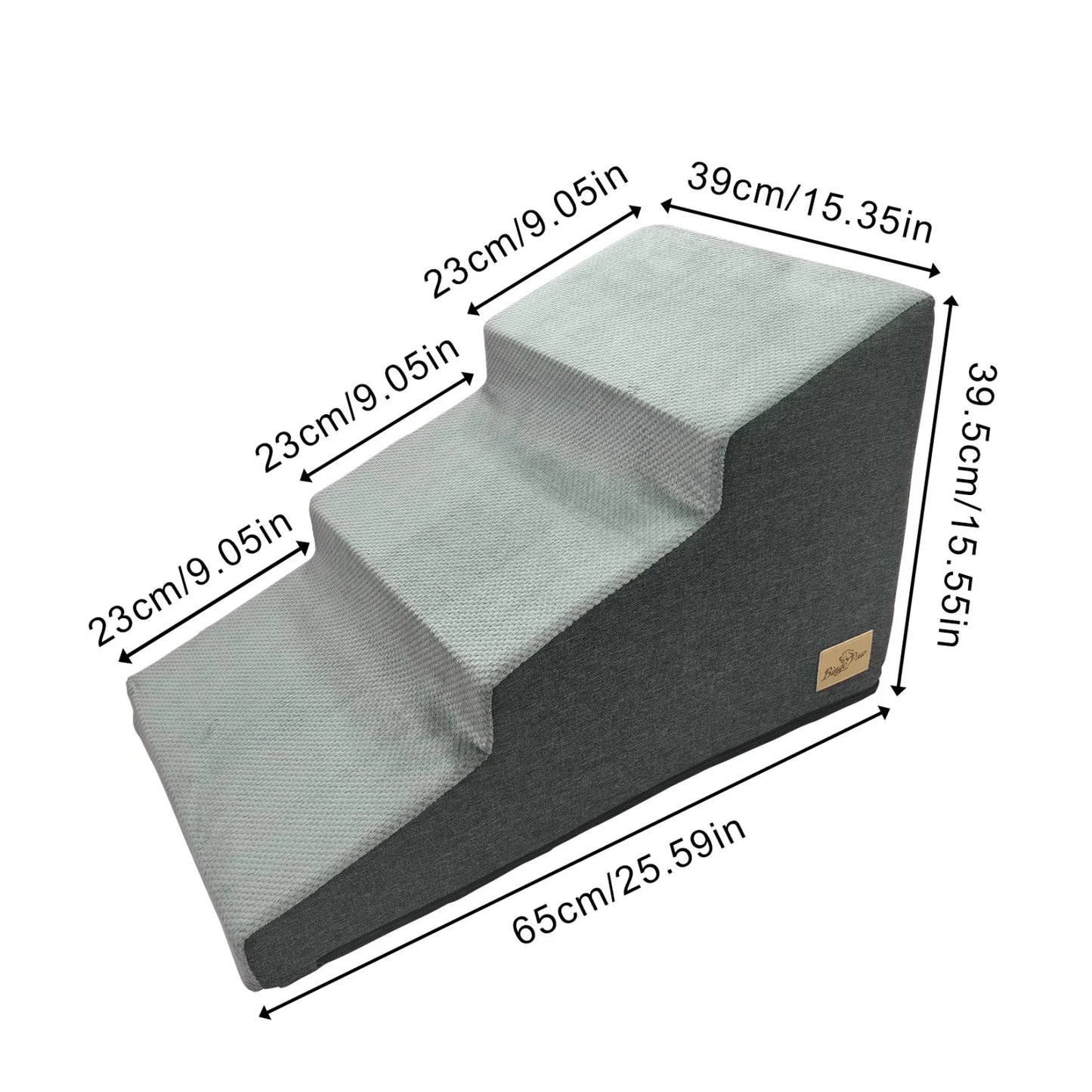Non Slip Dog Stairs With Washable Cover For Small Dogs