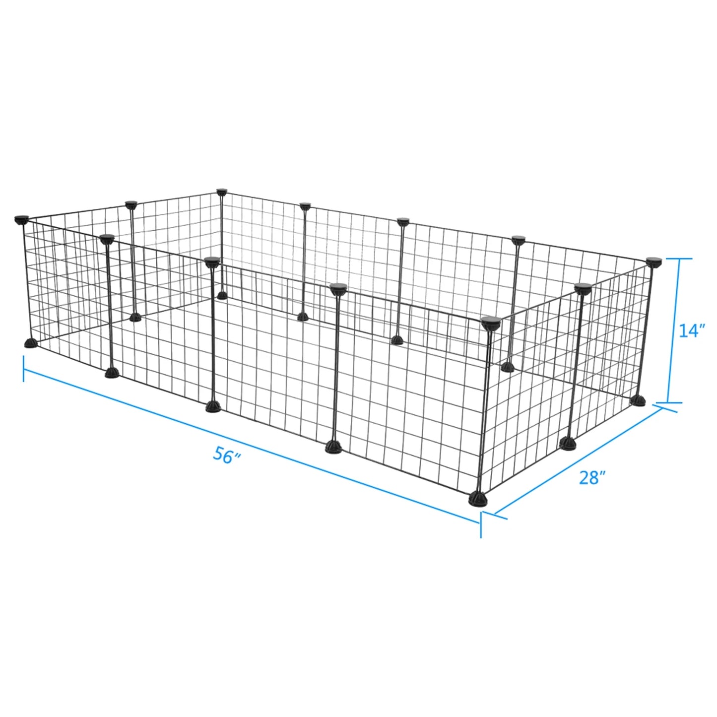 Pet Playpen For Small Animals Indoor Portable Metal Wire Fence Guinea Pigs