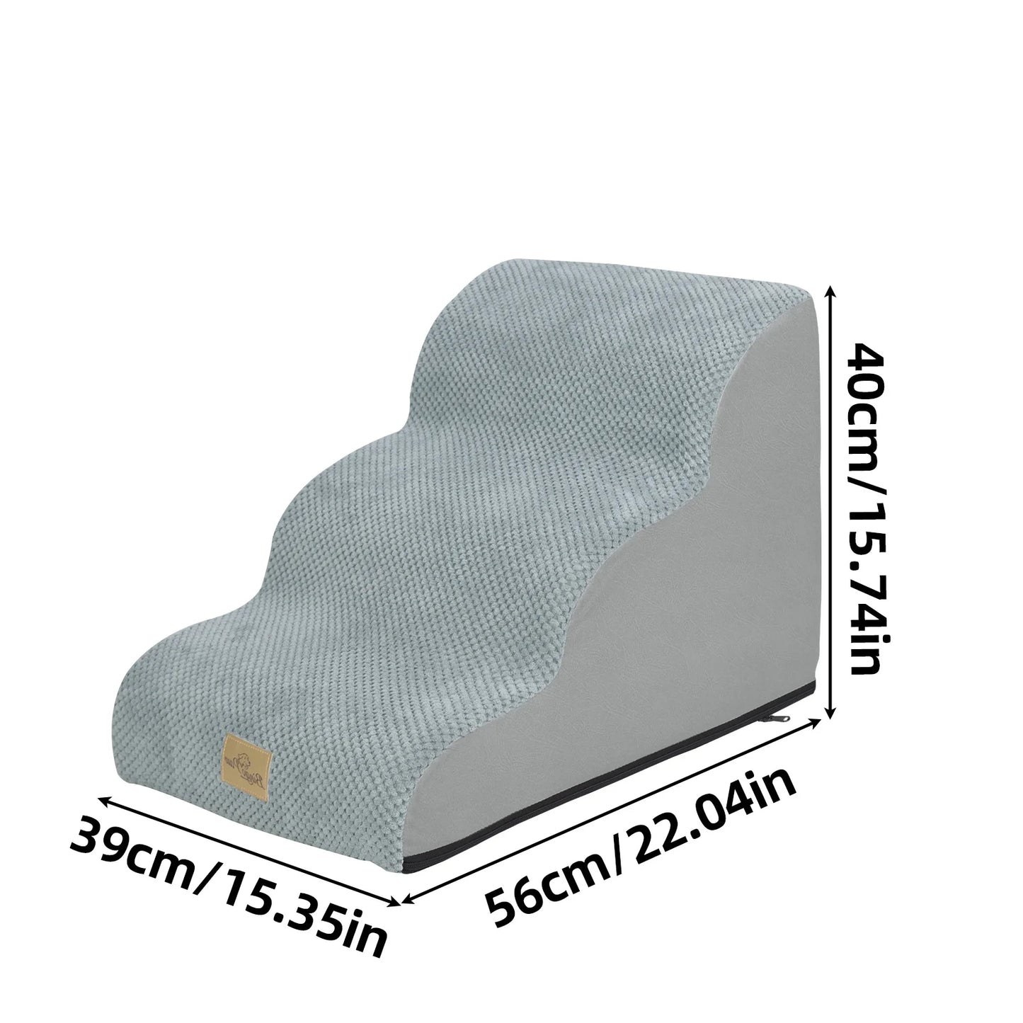 Pet Training Stairs With Removable Cover Non Slip Surface