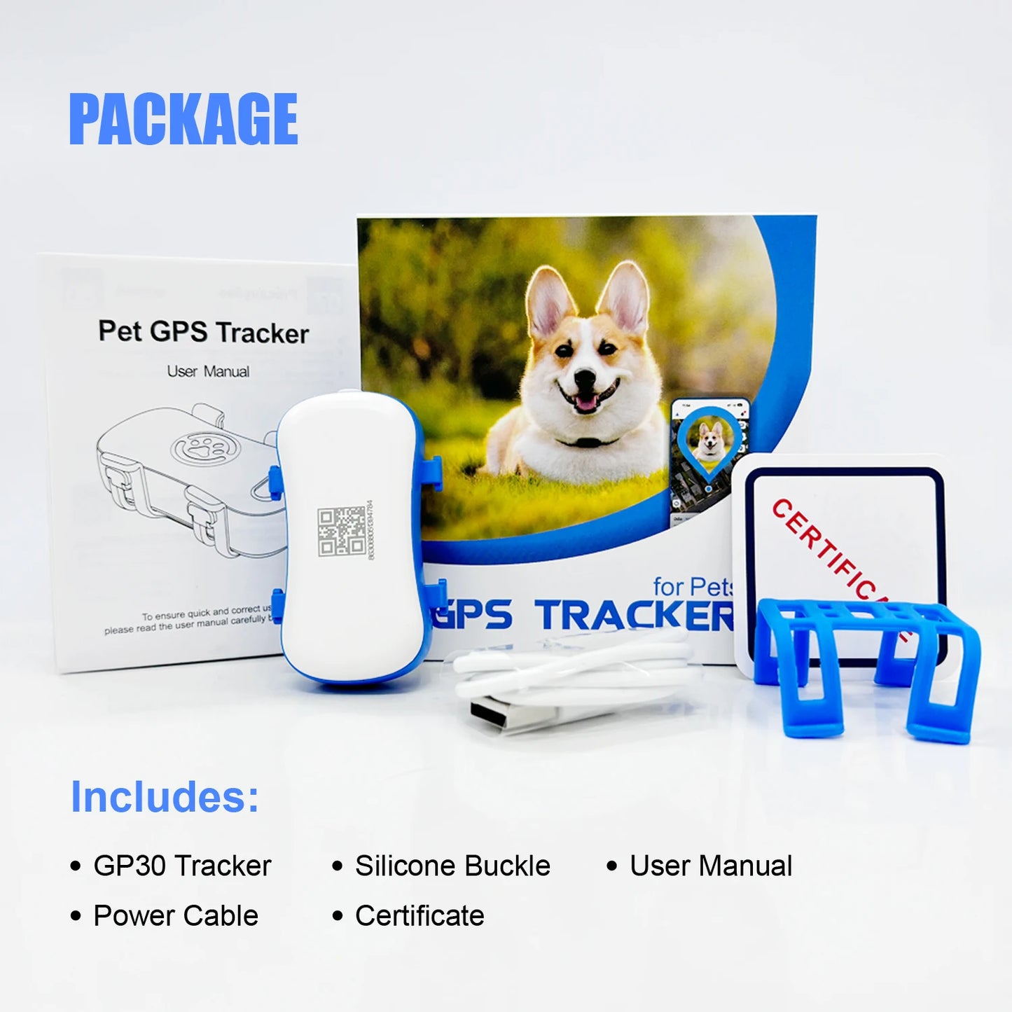 WANWAYTECH GPS Pet Tracker For Dogs And Cats IoT Connectivity
