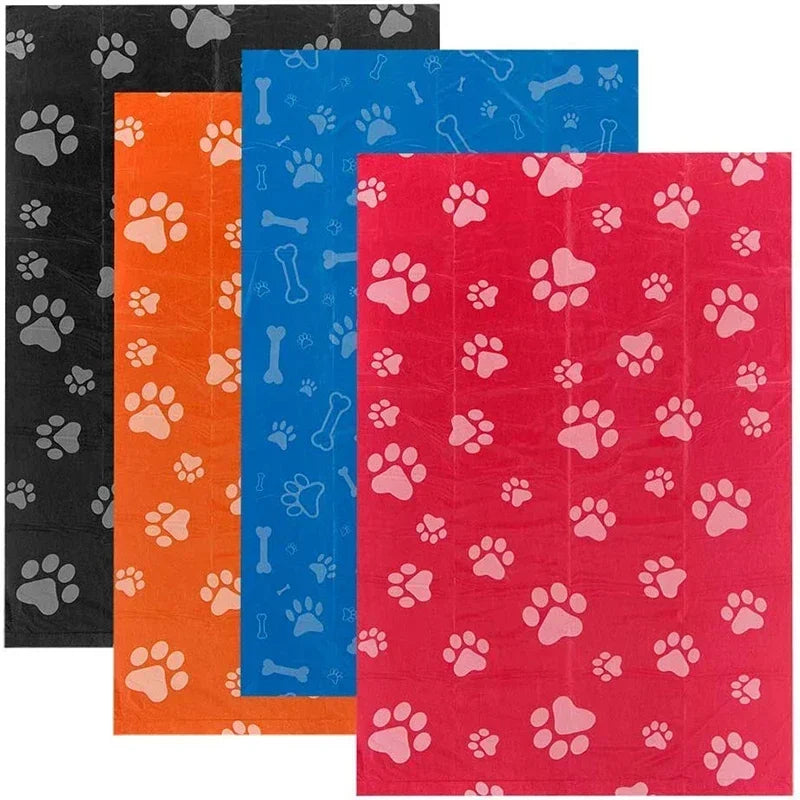 NONEDog Litter Poop Bags Refill Rolls Thick Textured