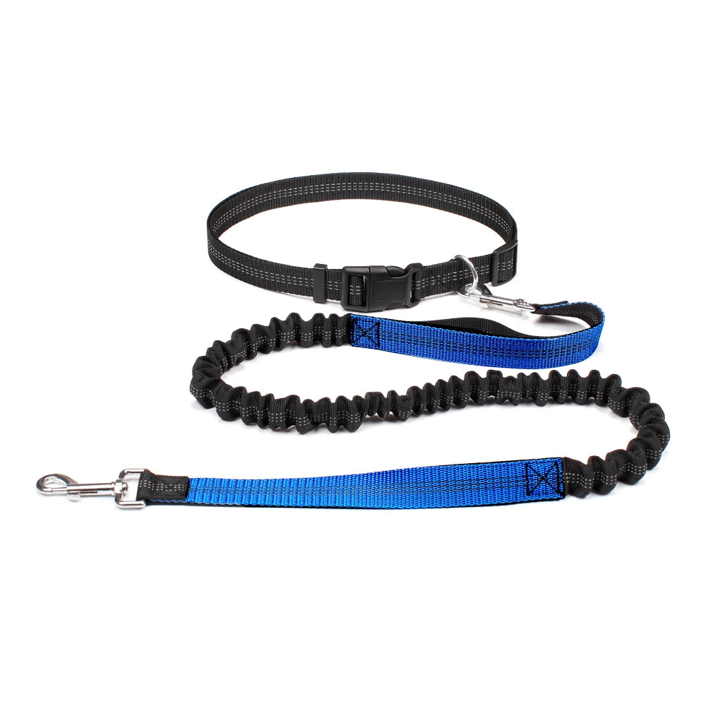 NONECN Hand Free Dog Leash Waist Belt For Walking Running