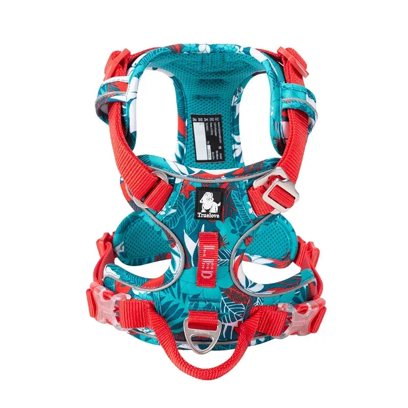 TRUELOVEB Explosion-Proof Camouflage Reflective Dog Harness