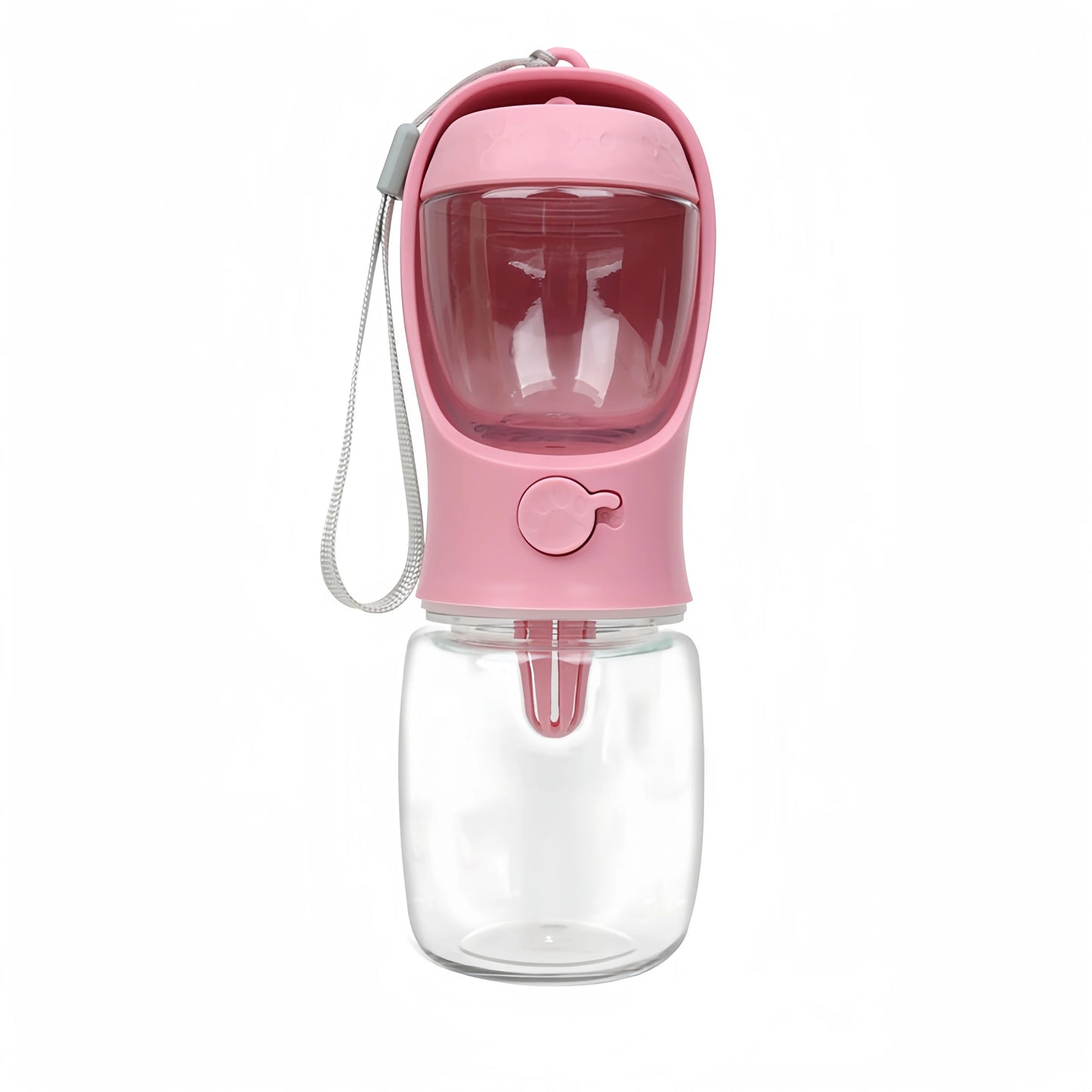 Portable Pet Water Bottle With Food Storage For Dogs And Cats