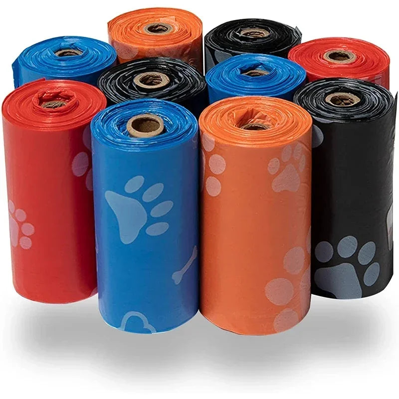 NONEDog Litter Poop Bags Refill Rolls Thick Textured
