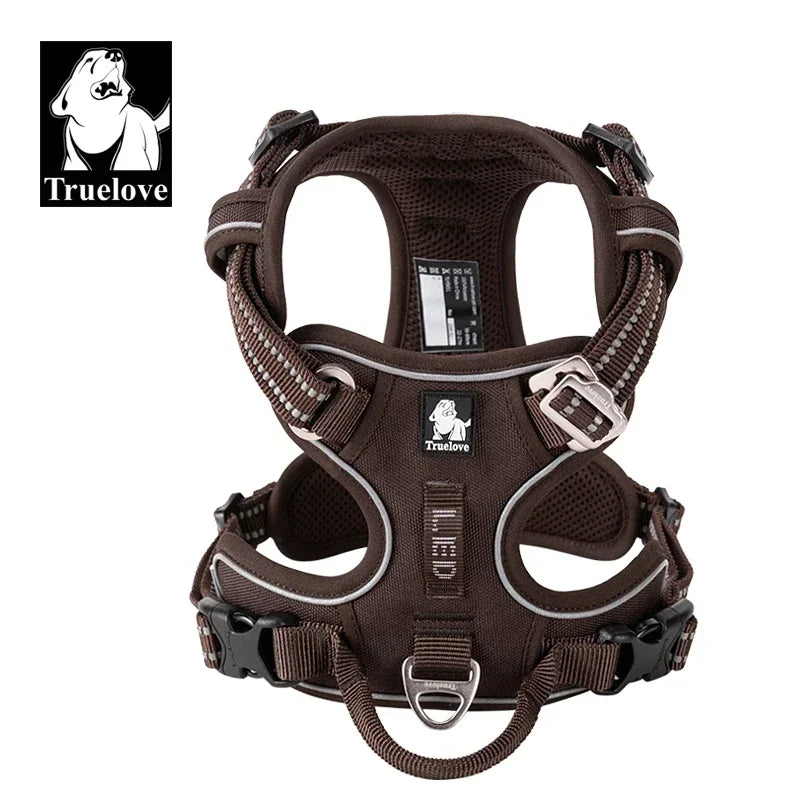 TRUELOVEB Explosion-Proof Camouflage Reflective Dog Harness