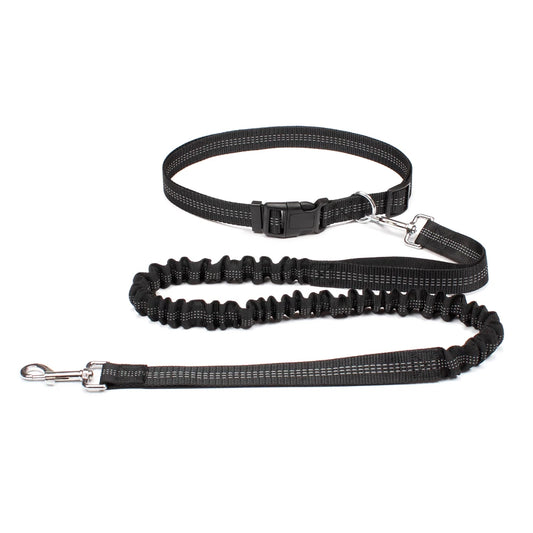 NONECN Hand Free Dog Leash Waist Belt For Walking Running