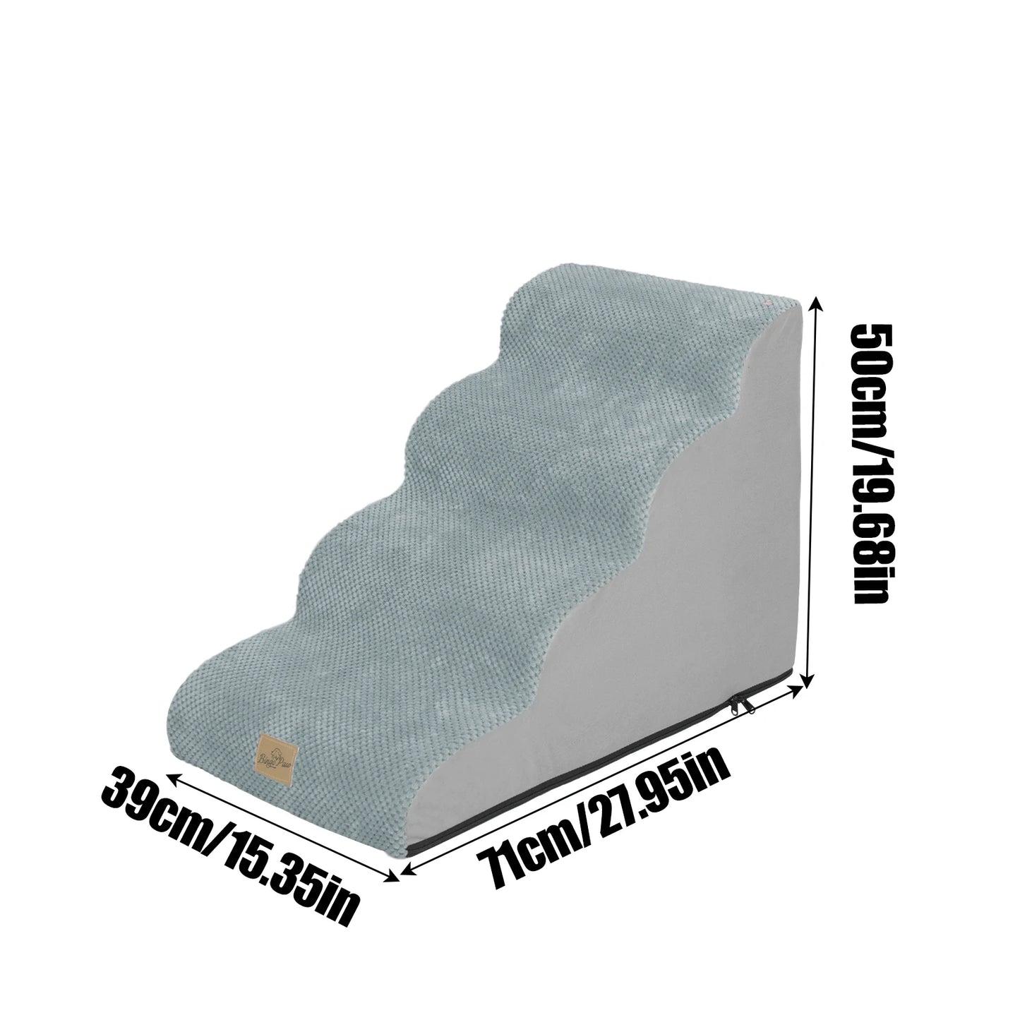 Pet Training Stairs With Removable Cover Non Slip Surface