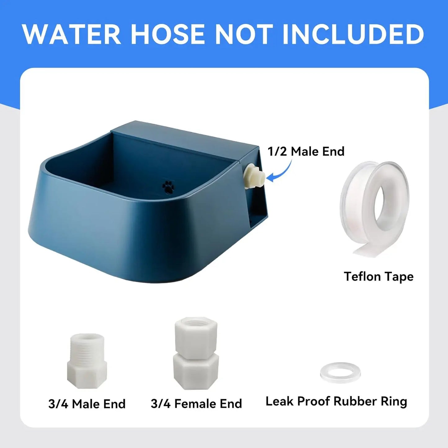 XMSJ Heated Water Dispenser for Dogs and Cats