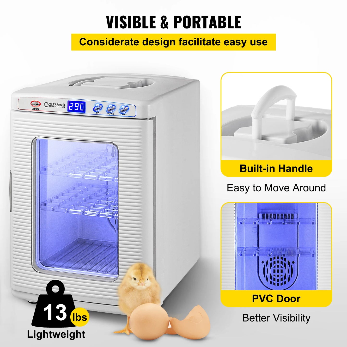 Automatic Reptile Incubator Hatchery For Eggs And Hatchlings