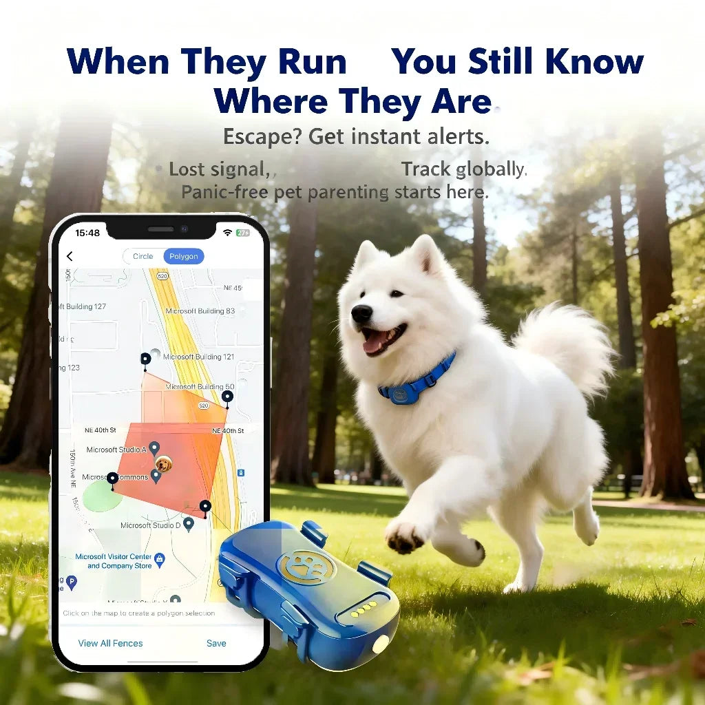 WANWAYTECH GPS Pet Tracker For Dogs And Cats IoT Connectivity