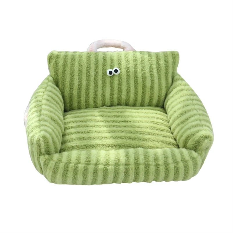 NONECN Winter Warm Pet Sofa Bed For Small Dogs Cats