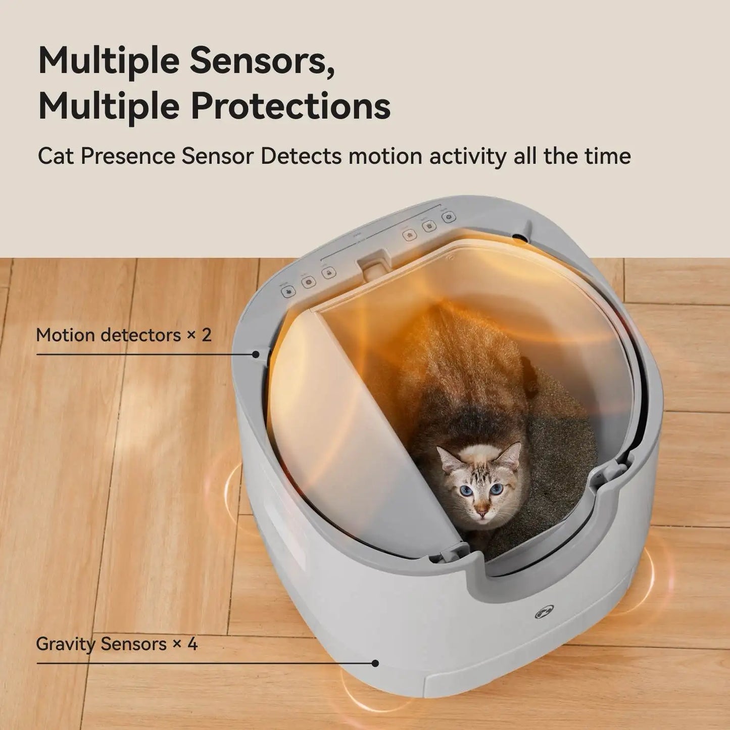 Furoomate Automatic Self Cleaning Cat Litter Box For Pets