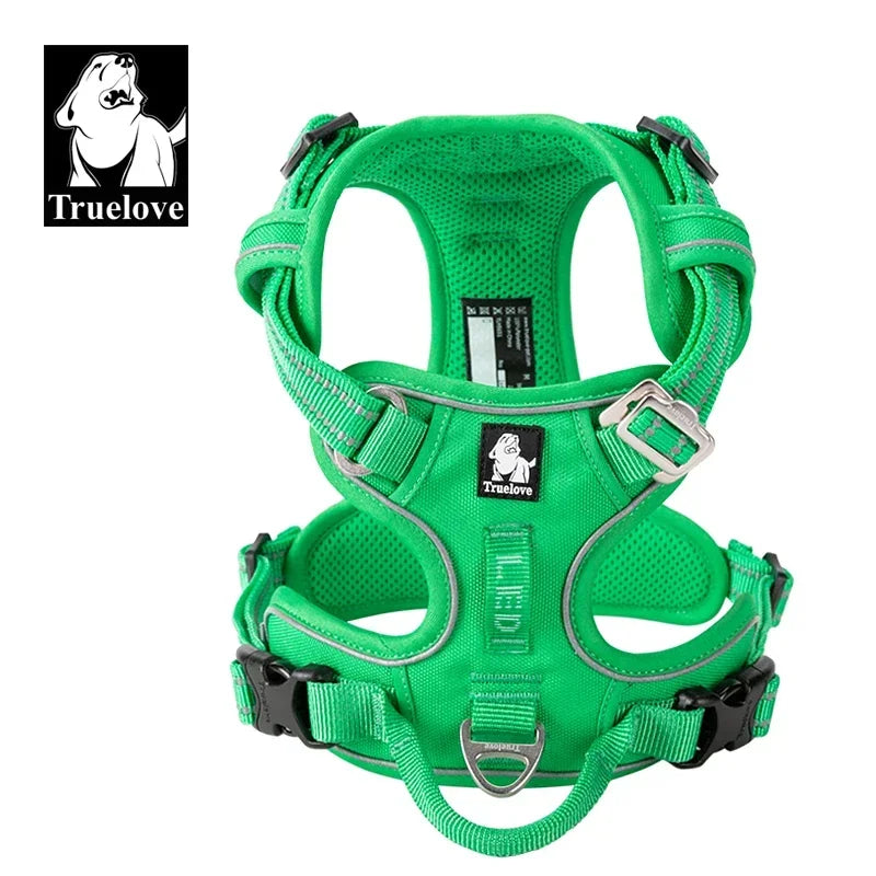 TRUELOVEB Explosion-Proof Camouflage Reflective Dog Harness