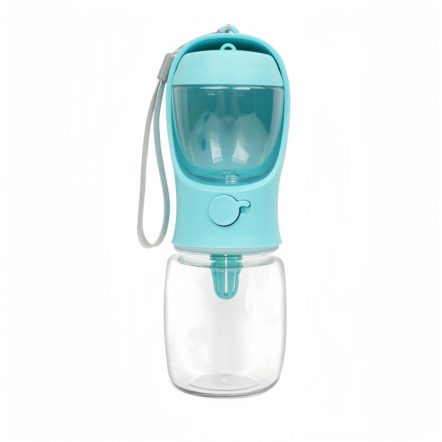 Portable Pet Water Bottle With Food Storage For Dogs And Cats